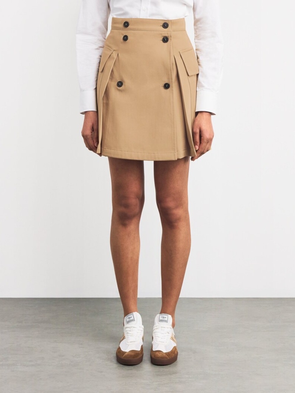 Weekend Max Mara Beige Cotton
Mini Skirt